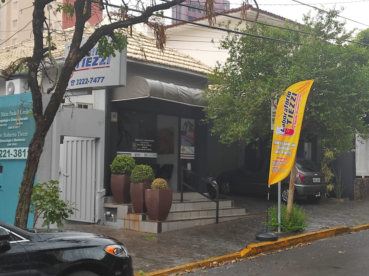 Fachada do Laboratório em Presidente Prudente