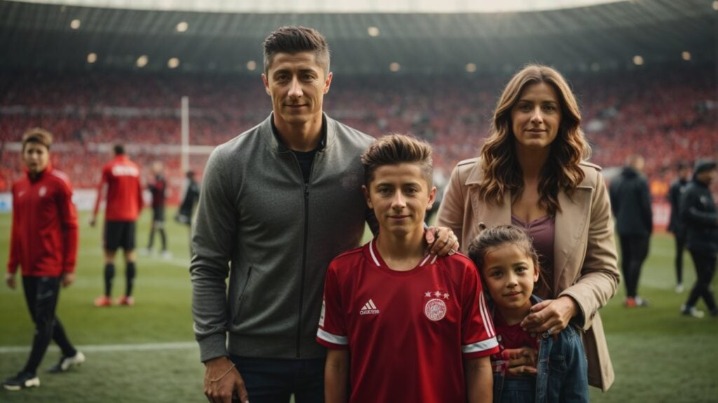 robert lewandowski famille