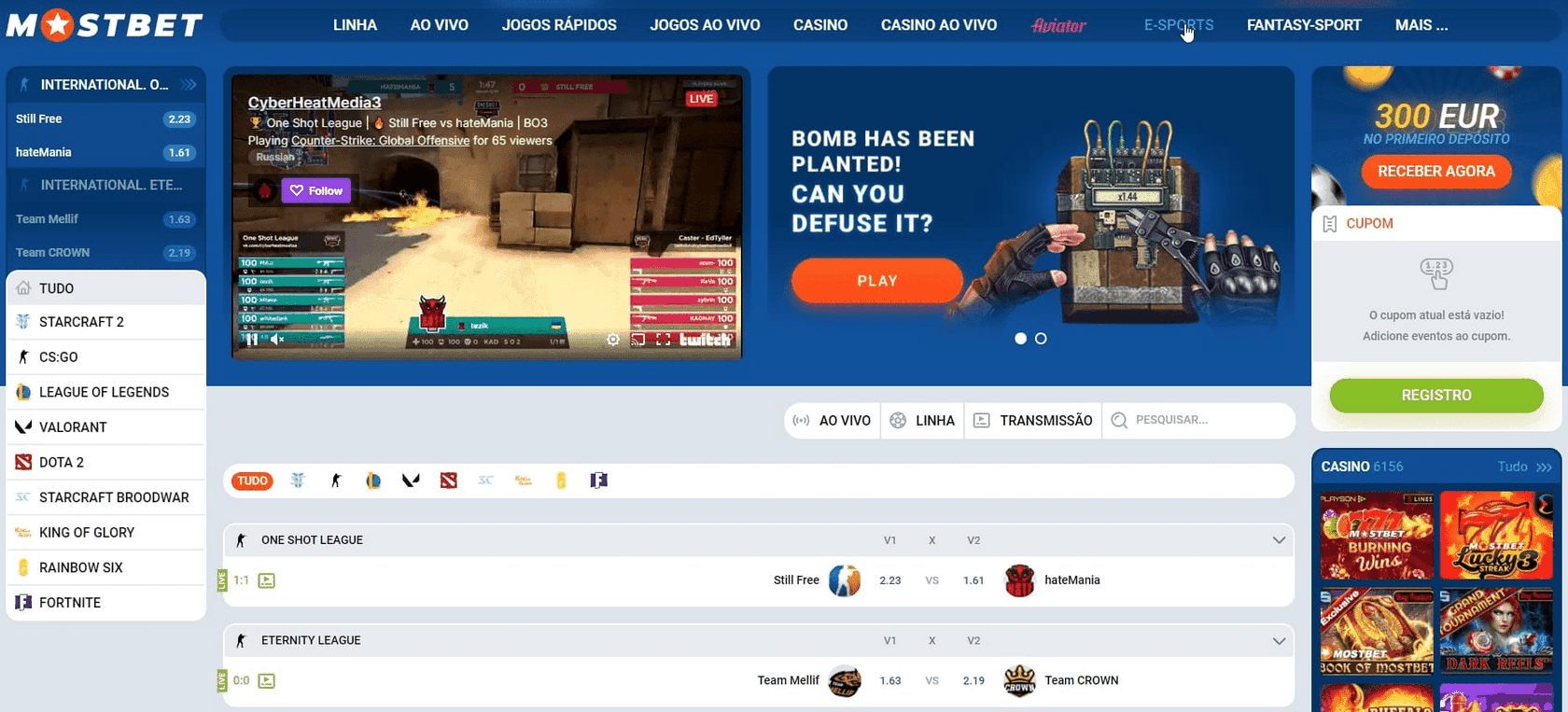 Mostbet em Portugal Mostbet em Portugal